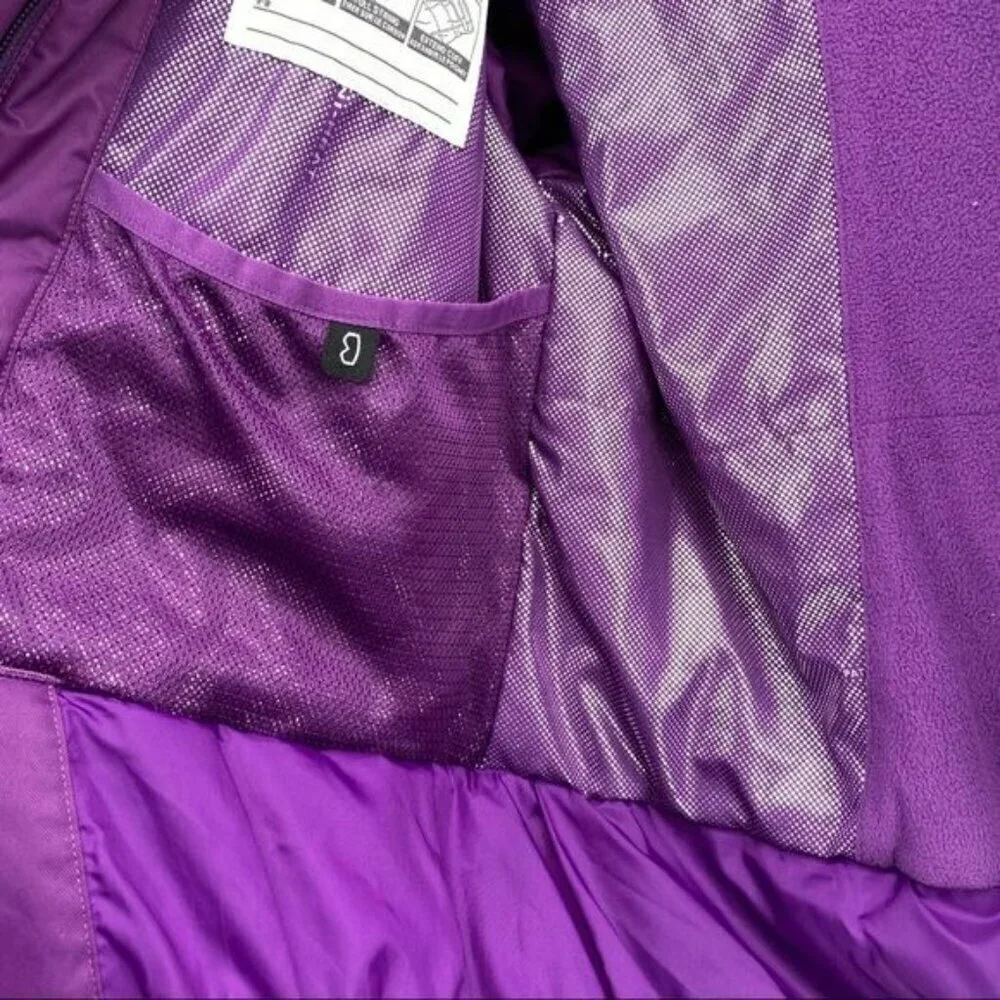 Columbia Omni-Tech Waterproof Breathable Jacket Kids L Omni-Heat Insulated